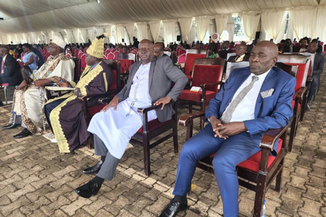 Reading of the National Budget at the Kololo stadium